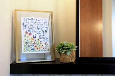 Example of a bathroom design in Other