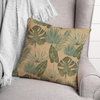 Tropical Palm Beige 18x18 Spun Poly Pillow
