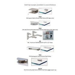 Glass Shelving Projects - Bathroom Cabinets