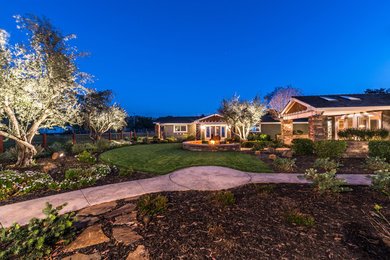 Inspiration for a craftsman exterior home remodel in San Francisco