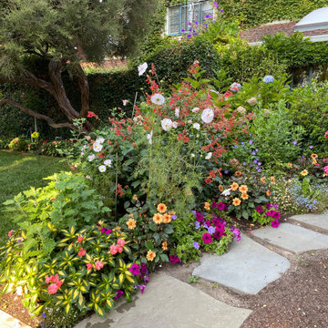 Prominent Palo Alto Corner Now colorful