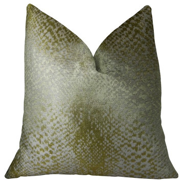 Venetian Gold Handmade Luxury Pillow, 12"x20"
