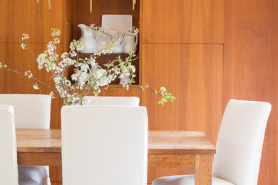 Inspiration for an eclectic dining room remodel in Other