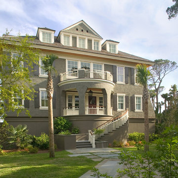 Oceanfront Shingle Style home