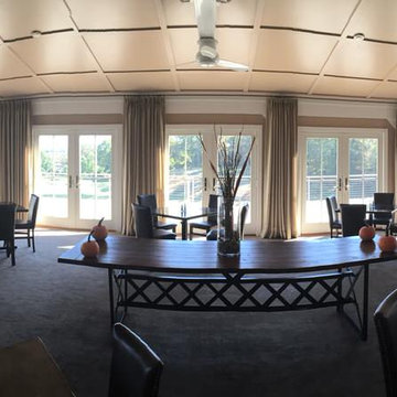 Restaurant Dining Window Treatments - Shelter Island, NY