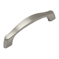 Cosmas - Cosmas 9444-96ORB Cabinet Pull, 3-3/4" Hole Centers, Set of 5, Satin Nickel - Cabinet And Drawer Handle Pulls