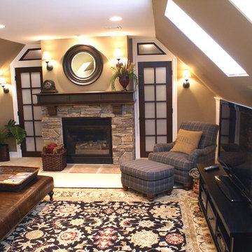 Walk Up Finished Attic Space in New Jersey