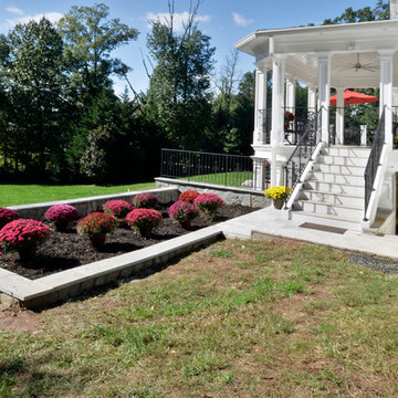 Exterior Remodel Turns Home Backyard into Gorgeous Retreat in Great Falls, Va