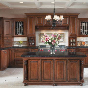 Merillat Masterpiece® Caliseo in Cherry Chocolate with Ebony Glaze