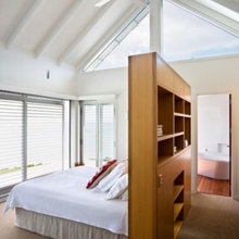 bedroom half wall