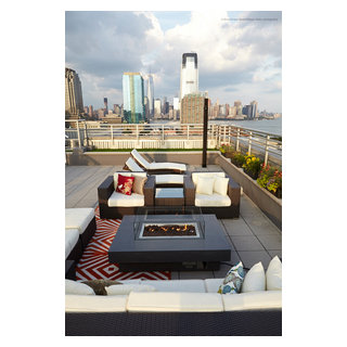 City Roof Deck - Contemporary - Deck - New York - by A Small Green ...