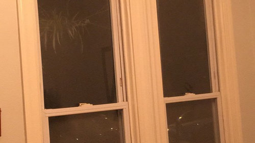 Roman Shades On A Transom Window