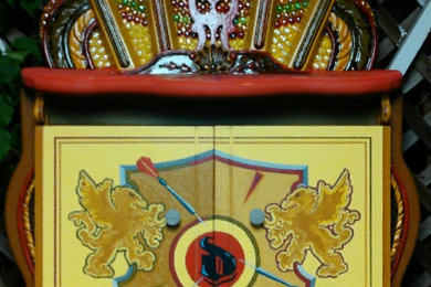 FREESTANDING DARTBOARD