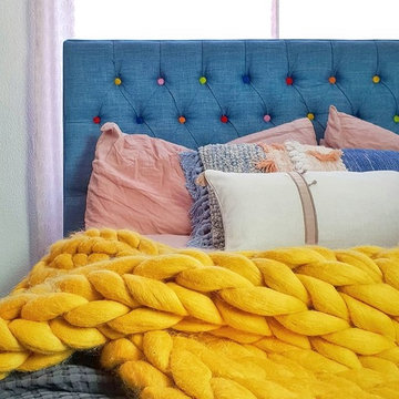Dappled Snygg Ottoman storage Bed