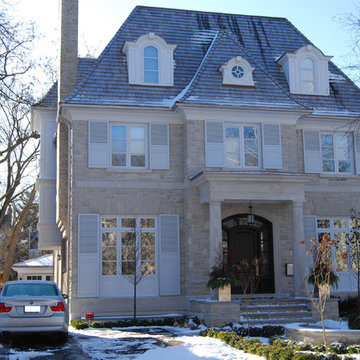 Exterior trim on various styles of homes