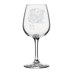 Golden Retriever Puppy Dog Themed Etched All Purpose 12.75oz Libbey Wine Glass Golden Retriever Puppy Dog Themed Etched All Purpose 12.75oz Libbey Wine Glass