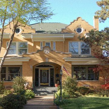 Dormers reconstructed to original condition