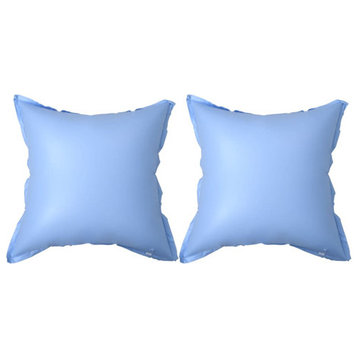 vidaXL Pool Pillows for Winter Inflatable Pool Air Pillows 2 Pcs Blue PVC