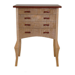 Curly Maple and Bubinga Cabinet - Products