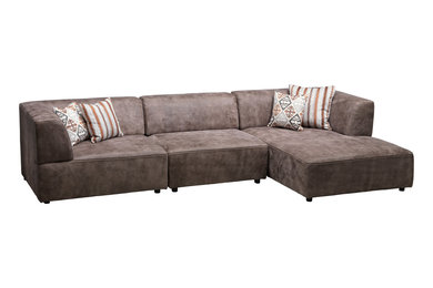Sofaer i rålæder. Couches in raw leather. Model Bologna