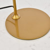 Lena 1-Light Brass Table Lamp