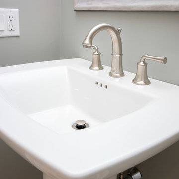 Modern Edimax Astor shower tile wall bath remodel w/ swanstone shower pan