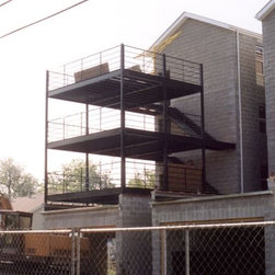 Steel porch - Products
