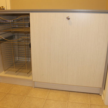 Laundry cabinets