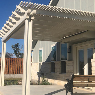 Architecureal Pergola with Trim Match San Antonio, TX