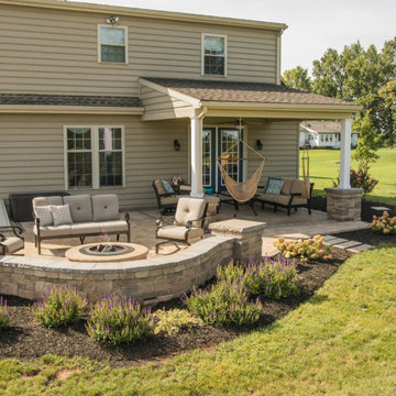 Outdoor Kitchen With Grill