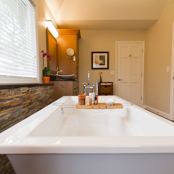 Bathroom, designed by Colette Sonby