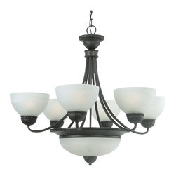 Royce Lighting - Royce Lighting 8 Light  Energy Star Oil Rubbed Bronze Chandelier - Chandeliers