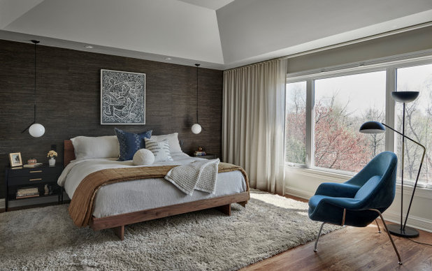 Transitional Bedroom by Mia Rao Design