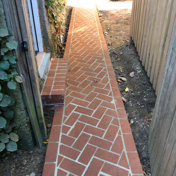 Paver Multi Level Patios and Walkways in Cleveland Park, Washington DC