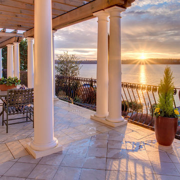 Mediterranean Style Mercer Island Waterfront Mansion
