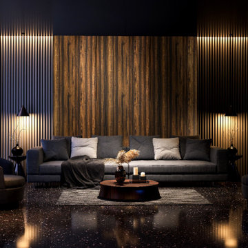 Charcoal Panel for Wall: Modern Interior Solution for Stylish Spaces