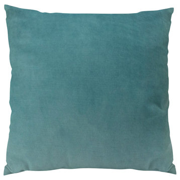 Plutus Contentment Grass Throw Pillow, Teal, 20 X 36 King, Double Sided