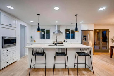 Inspiration for a transitional kitchen remodel in Denver