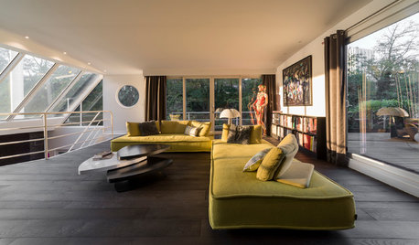 Avant/Après : À Neuilly, un house boat rénové en mode arty