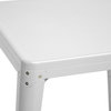 Baxton Studio French Industrial Modern Dining Table in White