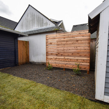 Privacy Slats and Step