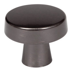 1 1/3" Knob Blackrock Gunmetal BP55270GM - Cabinet And Drawer Knobs