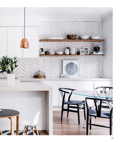 Best Timeless Splash Back For A Modern Kitchen In A Heritage Home Houzz Au