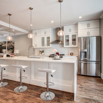 Kitchen Remodeled With Big Cook-top, Extra Cooking Space & Large Cabinets Virgin