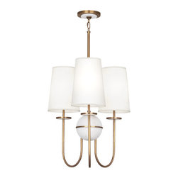 Robert Abbey Fineas Chandelier Alabaster - Bar Carts