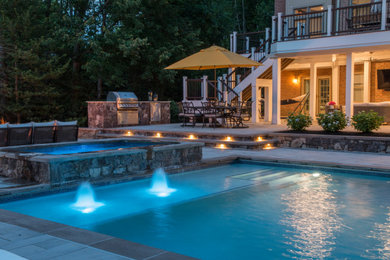 Inspiration for a timeless pool remodel in DC Metro