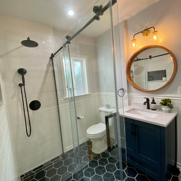 Modern Mid Century Bathroom Remodel