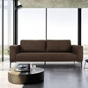 David Modern Brown Fabric Sofa