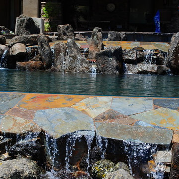 Liquid FX Pools - Oakdale custom pool project