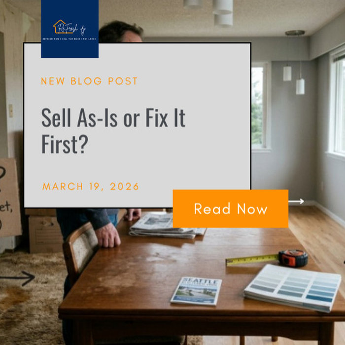 sell as-is or fix it first before selling?